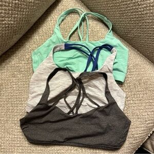 LULULEMON sports bras bundle size 8